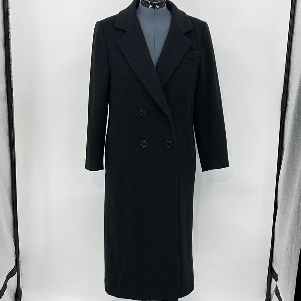 A’Leet by KAREN Elegant Black Double-Breasted Coat NO TAG, MEASURES SMALL